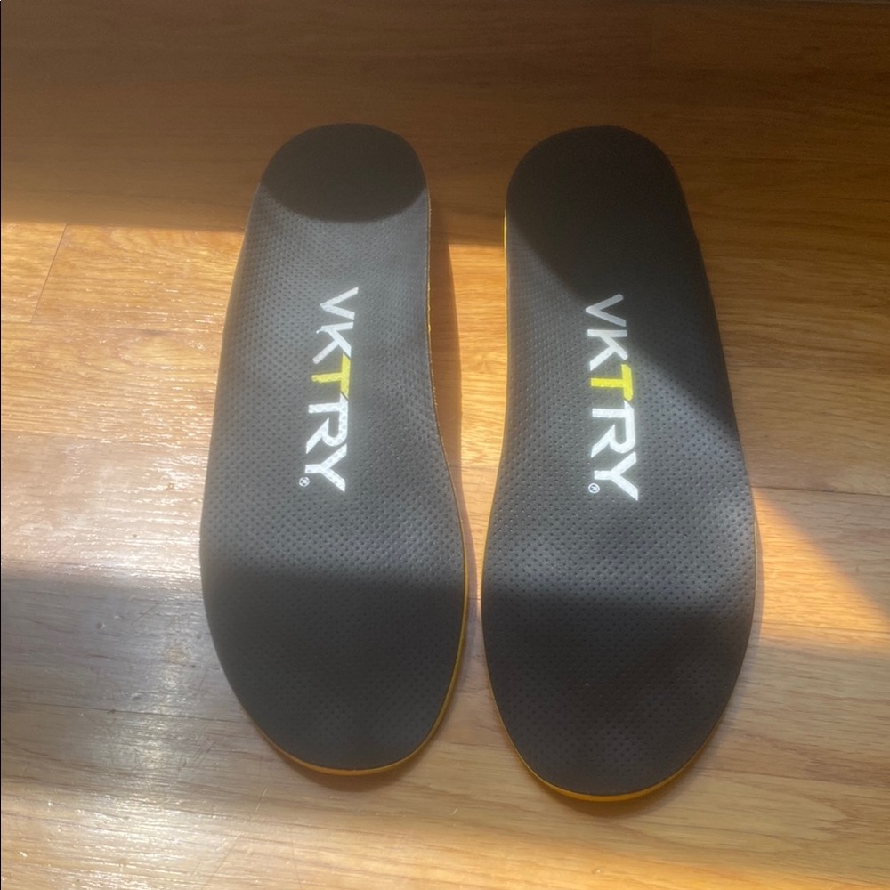 Vibram Black and Yellow Insoles